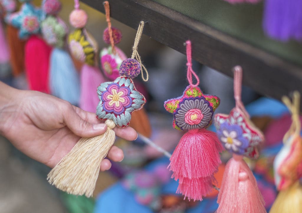 These stars are made by local artisans at the San Cristobal de Las Casas artisanal market. Participants on Chiapas Chocolate Retreats will experience the empowerment of embracing their senses through this market experience. 